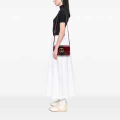 Small Bicolor Leather Arli Crossbody