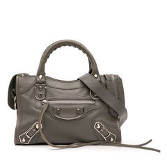 Mini Chevre Motocross Classic Metallic Edge City Satchel
