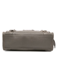 Mini Chevre Motocross Classic Metallic Edge City Satchel