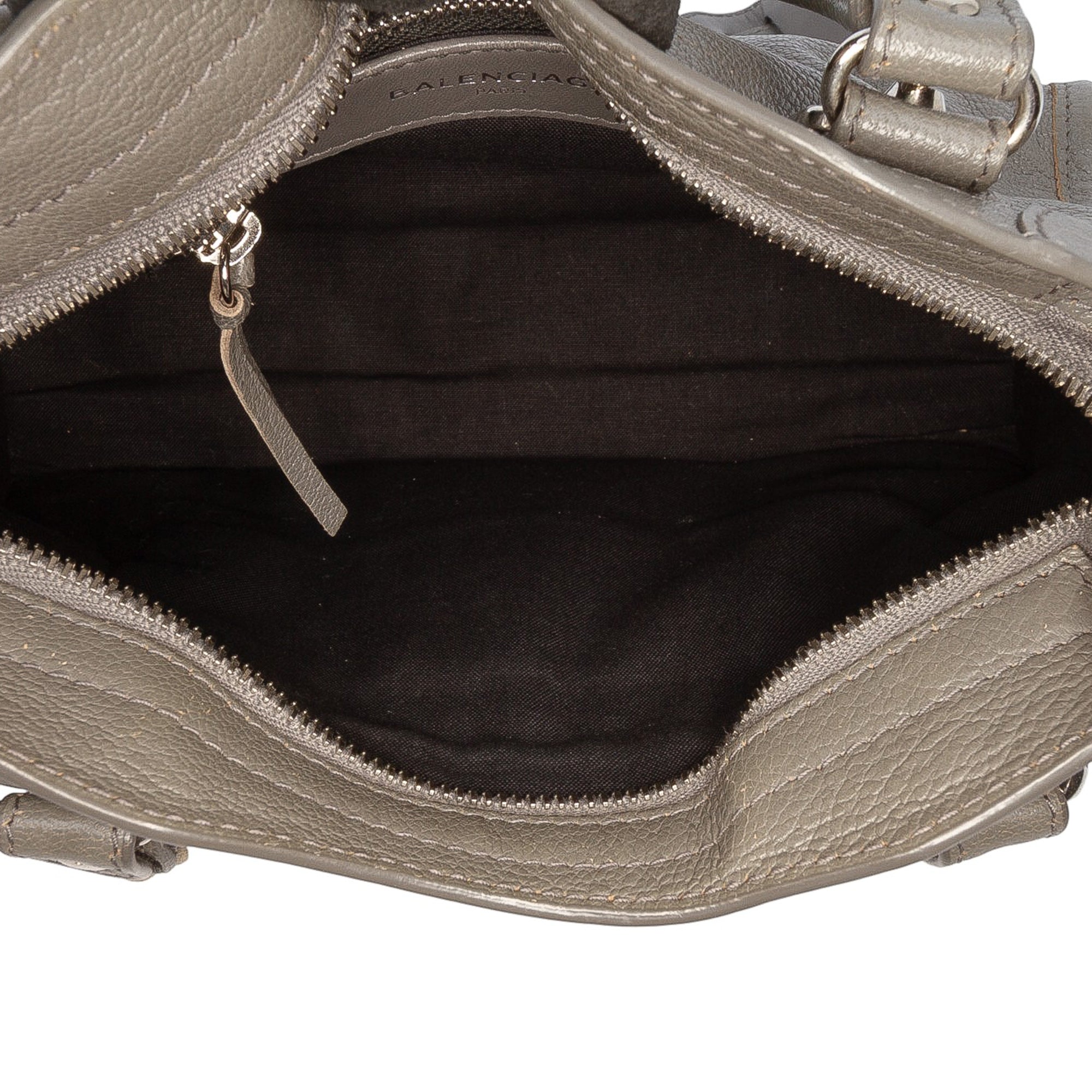 Mini Chevre Motocross Classic Metallic Edge City Satchel
