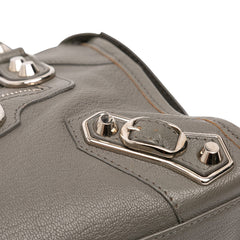 Mini Chevre Motocross Classic Metallic Edge City Satchel