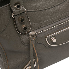 Mini Chevre Motocross Classic Metallic Edge City Satchel
