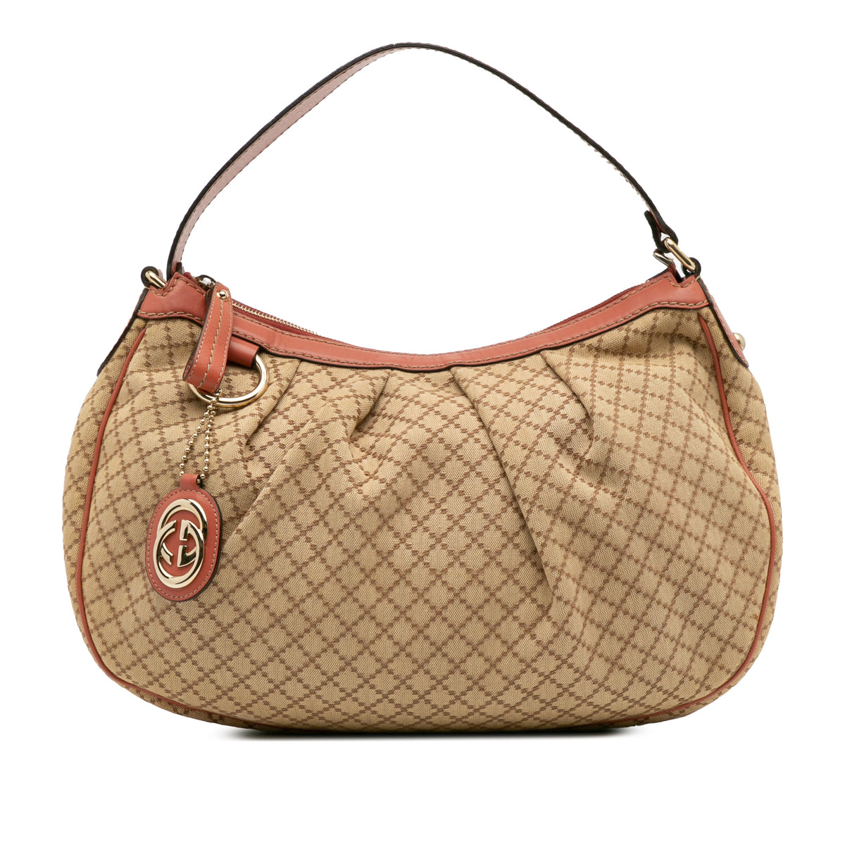 Diamante Canvas Sukey Shoulder Bag