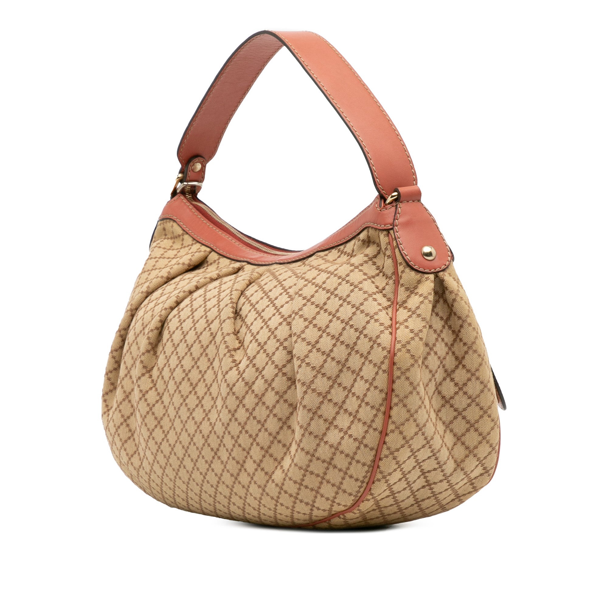 Diamante Canvas Sukey Shoulder Bag