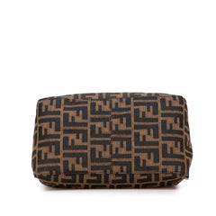 Zucca Canvas Double Flap Shoulder Bag