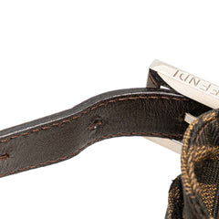 Zucca Canvas Double Flap Shoulder Bag