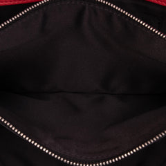 Medium Bicolor Quilted Lambskin Graphic Flap