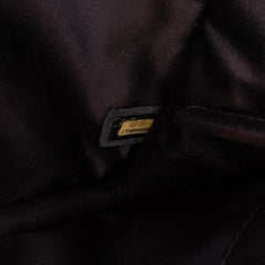 Medium Bicolor Quilted Lambskin Graphic Flap