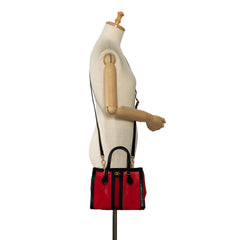 Small Suede Ophidia Satchel