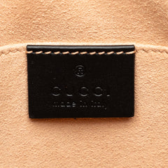 Small Suede Ophidia Satchel