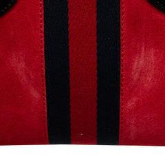 Small Suede Ophidia Satchel