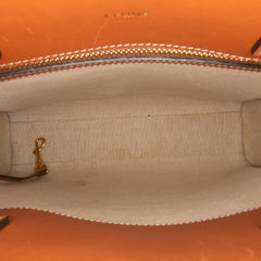 Small Triomphe Canvas Maillon Vertical Cabas Satchel