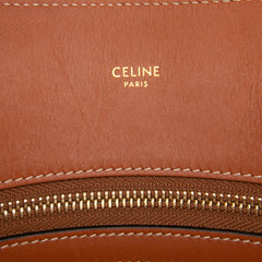 Small Triomphe Canvas Maillon Vertical Cabas Satchel