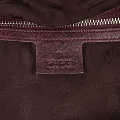 Medium GG Canvas Bamboo Bar Tote