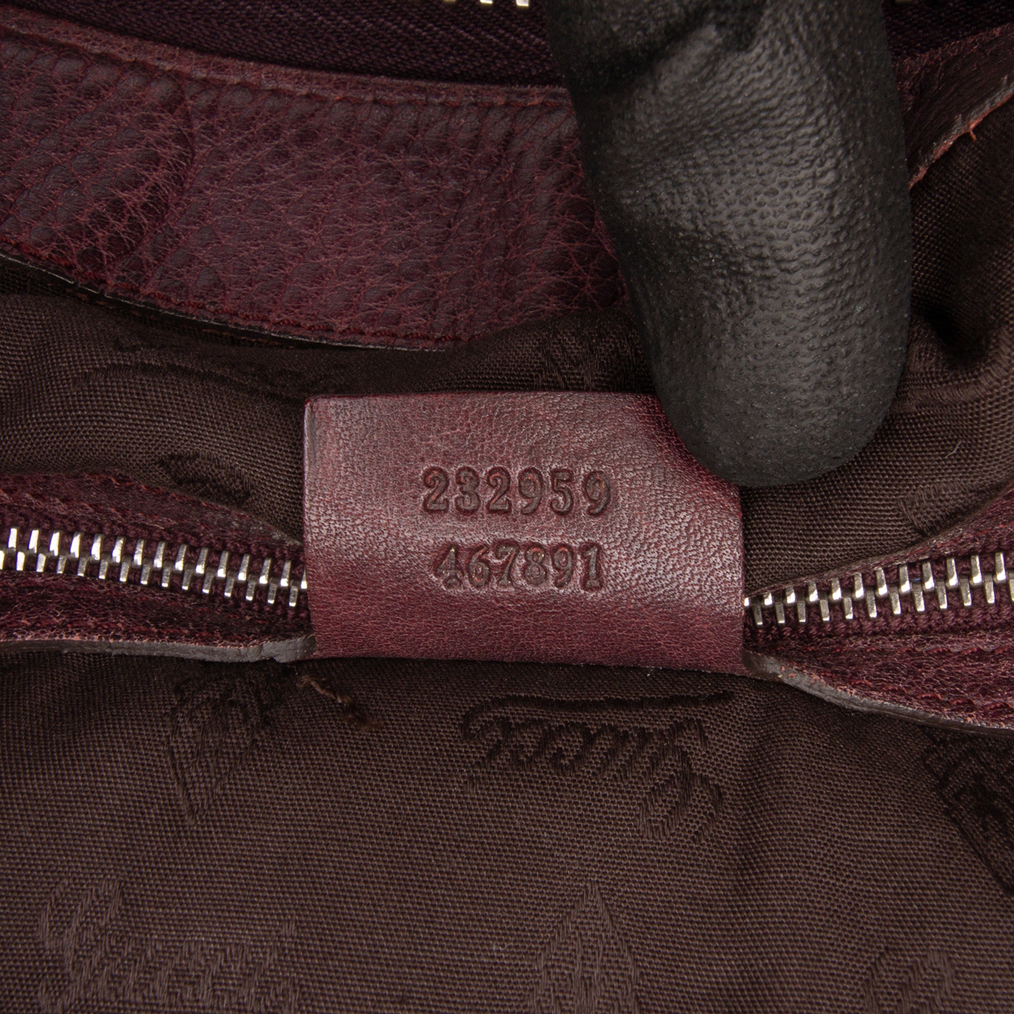 Medium GG Canvas Bamboo Bar Tote