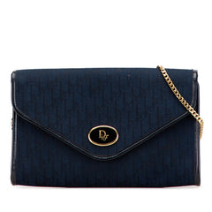 Oblique Canvas Chain Shoulder Bag