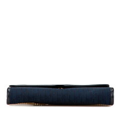 Oblique Canvas Chain Shoulder Bag
