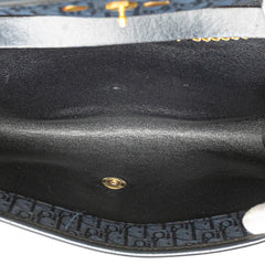 Oblique Canvas Chain Shoulder Bag