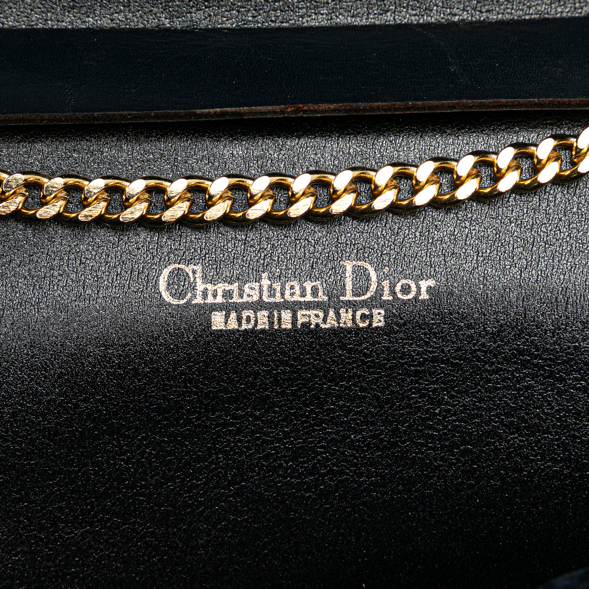 Oblique Canvas Chain Shoulder Bag