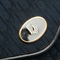 Oblique Canvas Chain Shoulder Bag