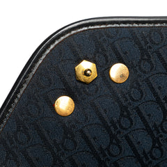 Oblique Canvas Chain Shoulder Bag