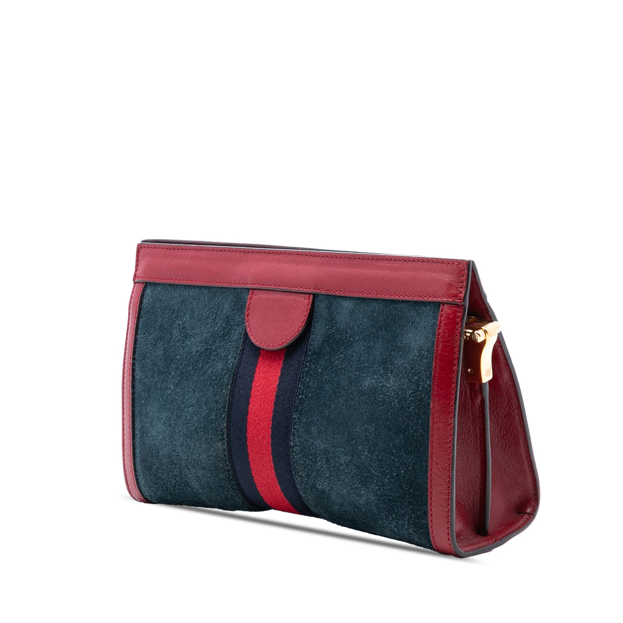Small Suede Ophidia Chain Crossbody