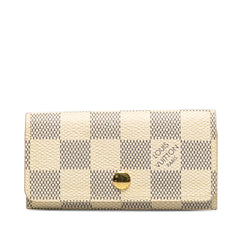 Damier Azur 4 Key Holder_0