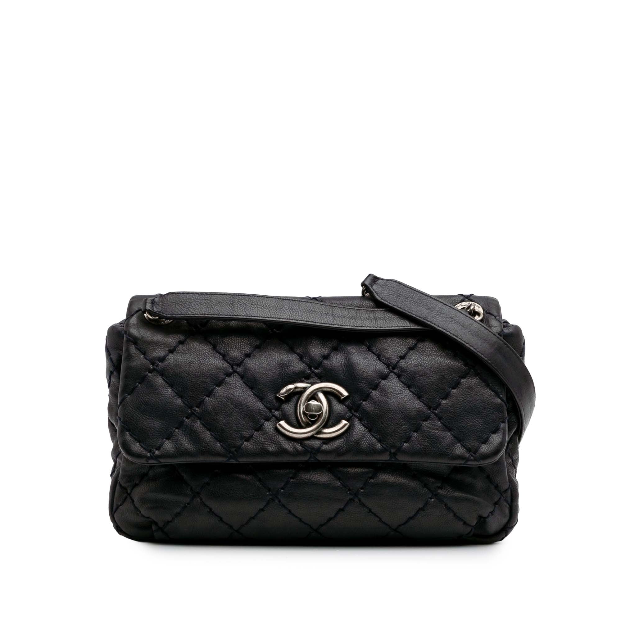 Medium Quilted Calfskin Love Me Tender Flap
