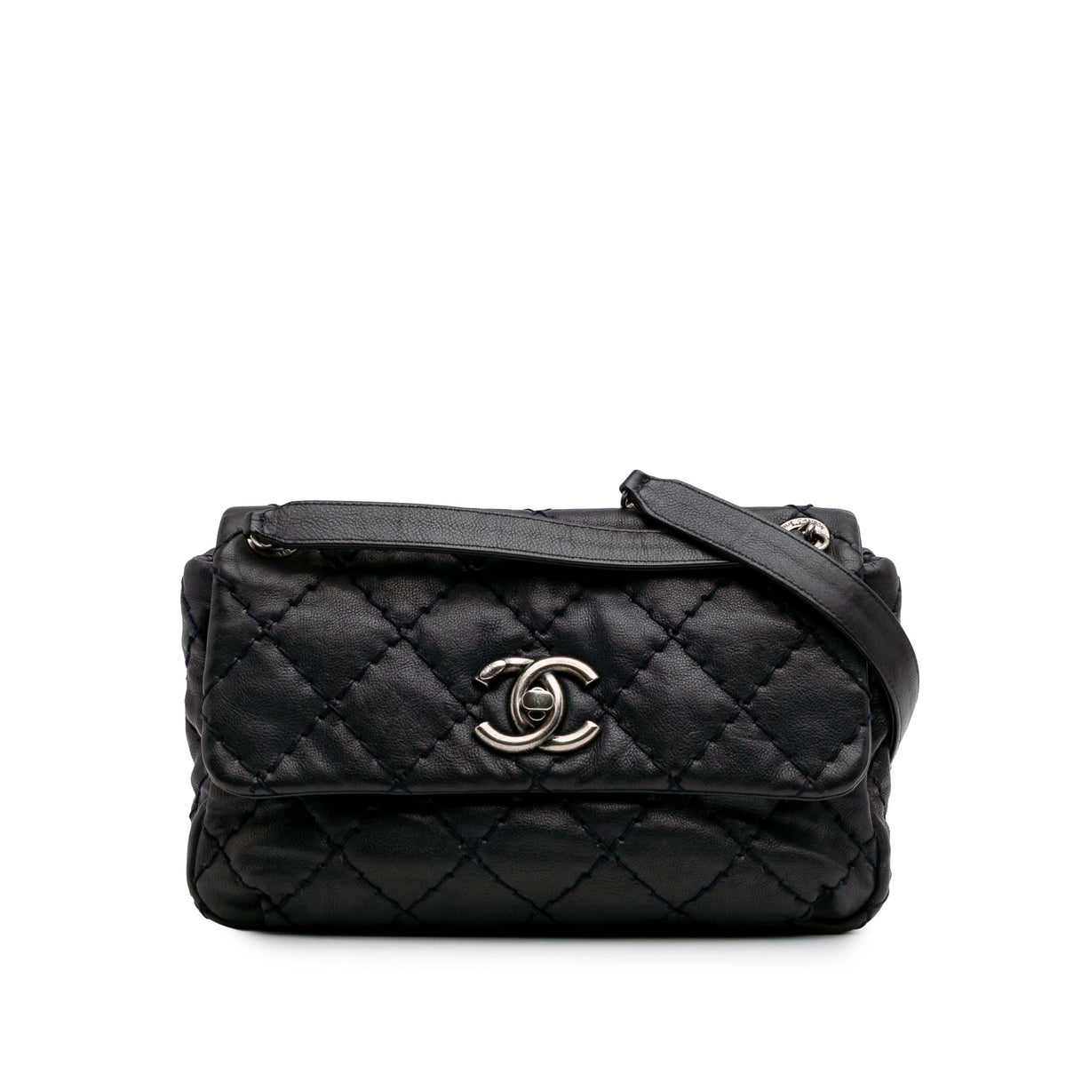 Medium Quilted Calfskin Love Me Tender Flap