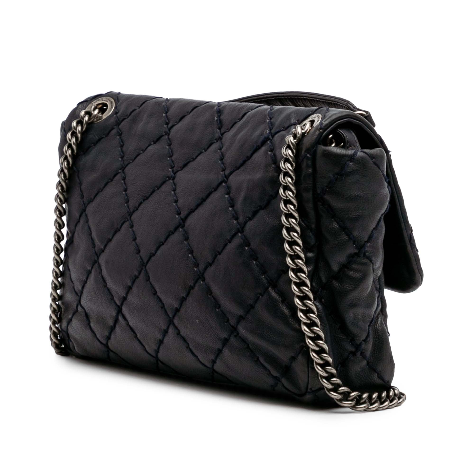 Medium Quilted Calfskin Love Me Tender Flap