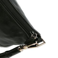 Leather Bamboo Shoulder Bag