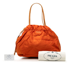 Tessuto Logo Drawstring Tote