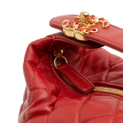 Small Quilted Lambskin Perfect Meeting Hobo