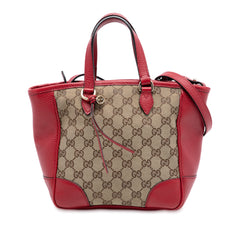Small GG Canvas Bree Satchel