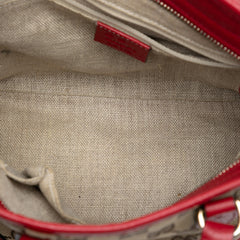 Small GG Canvas Bree Satchel