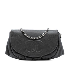 CC Caviar Half Moon Wallet on Chain