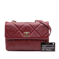 Quilted Lambskin Trendy CC Flap