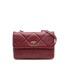 Quilted Lambskin Trendy CC Flap