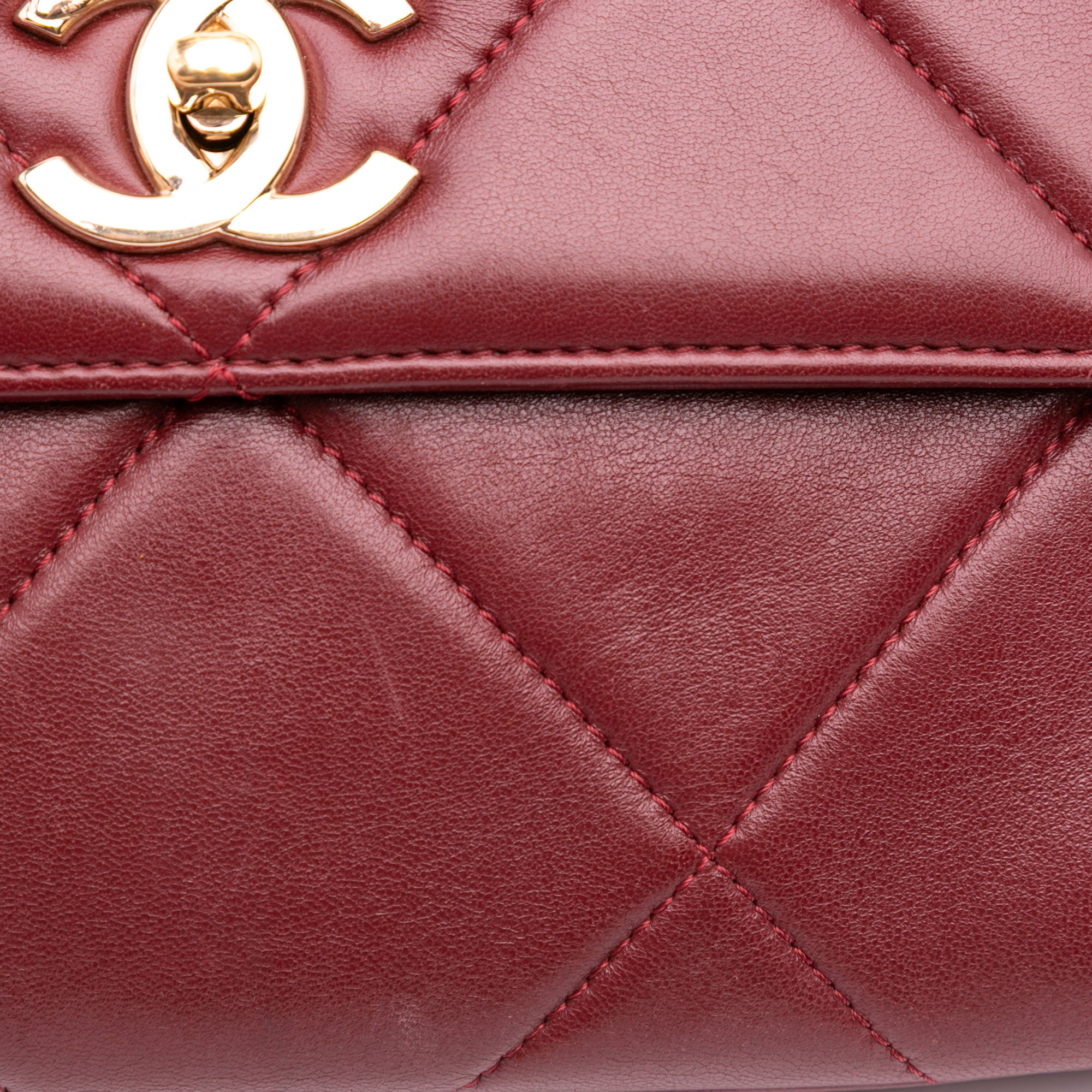 Quilted Lambskin Trendy CC Flap
