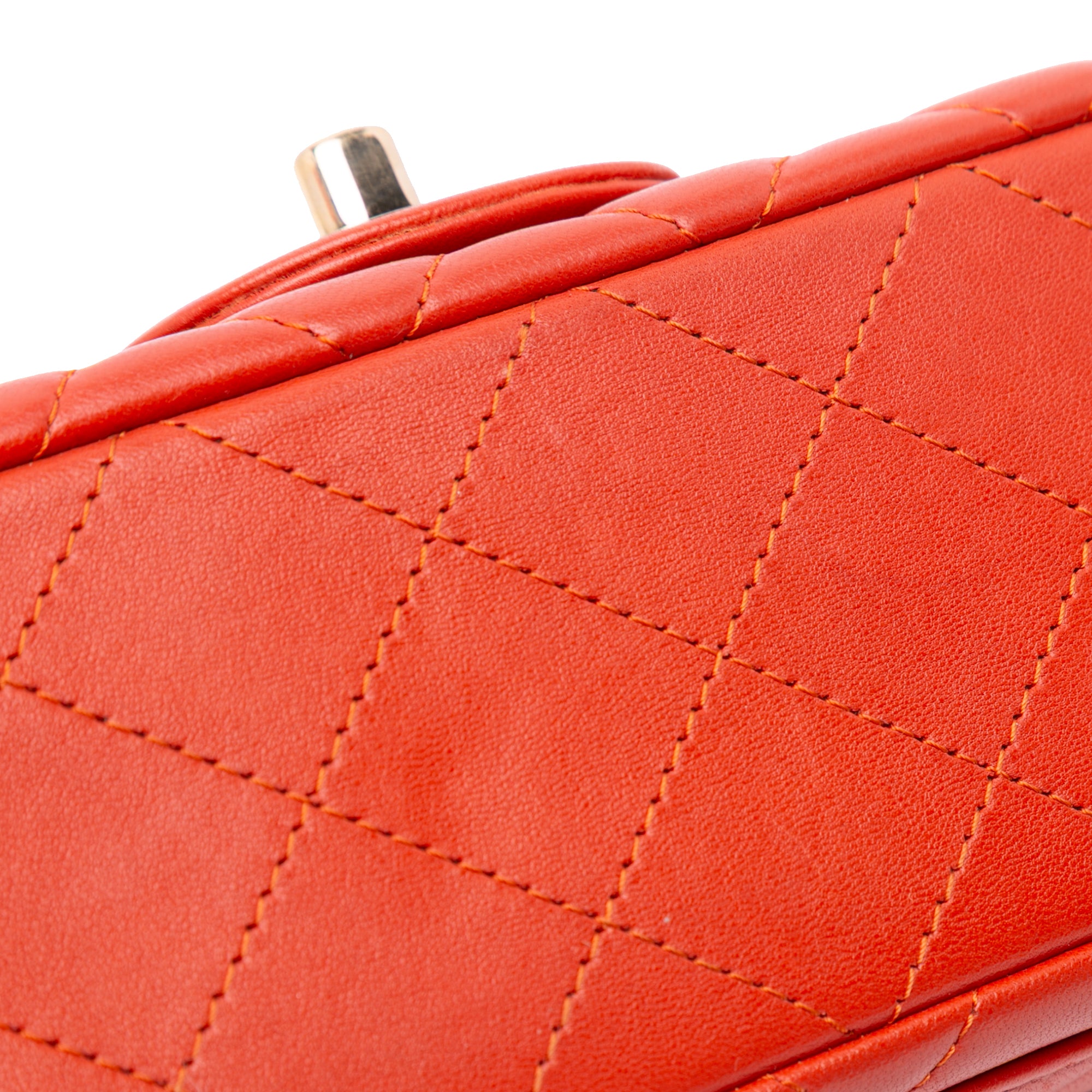 Mini Rectangular Classic Lambskin Single Flap