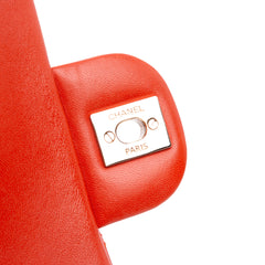 Mini Rectangular Classic Lambskin Single Flap