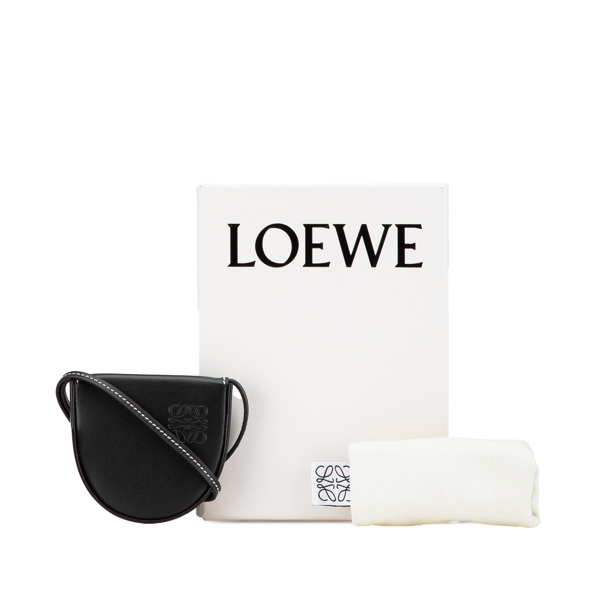 Mini Soft Calfskin Heel Pouch