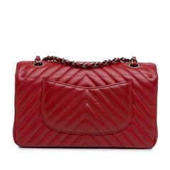 Medium Classic Chevron Caviar Double Flap