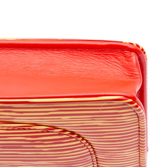 Patent Striped Wallet On Chain