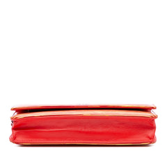 Patent Striped Wallet On Chain