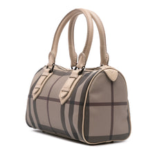 Smoke Check Coated Canvas Chester Boston Bag