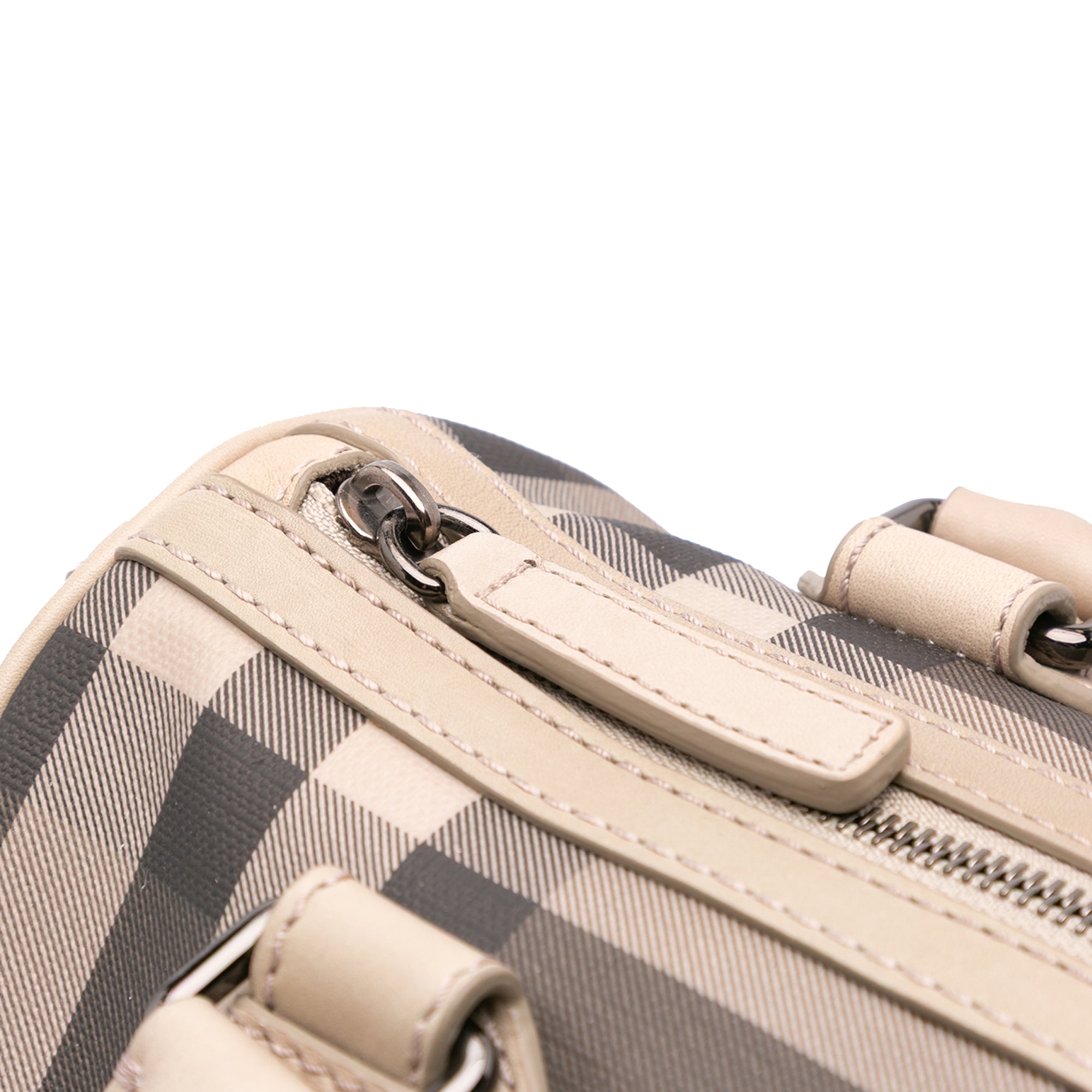 Smoke Check Coated Canvas Chester Boston Bag