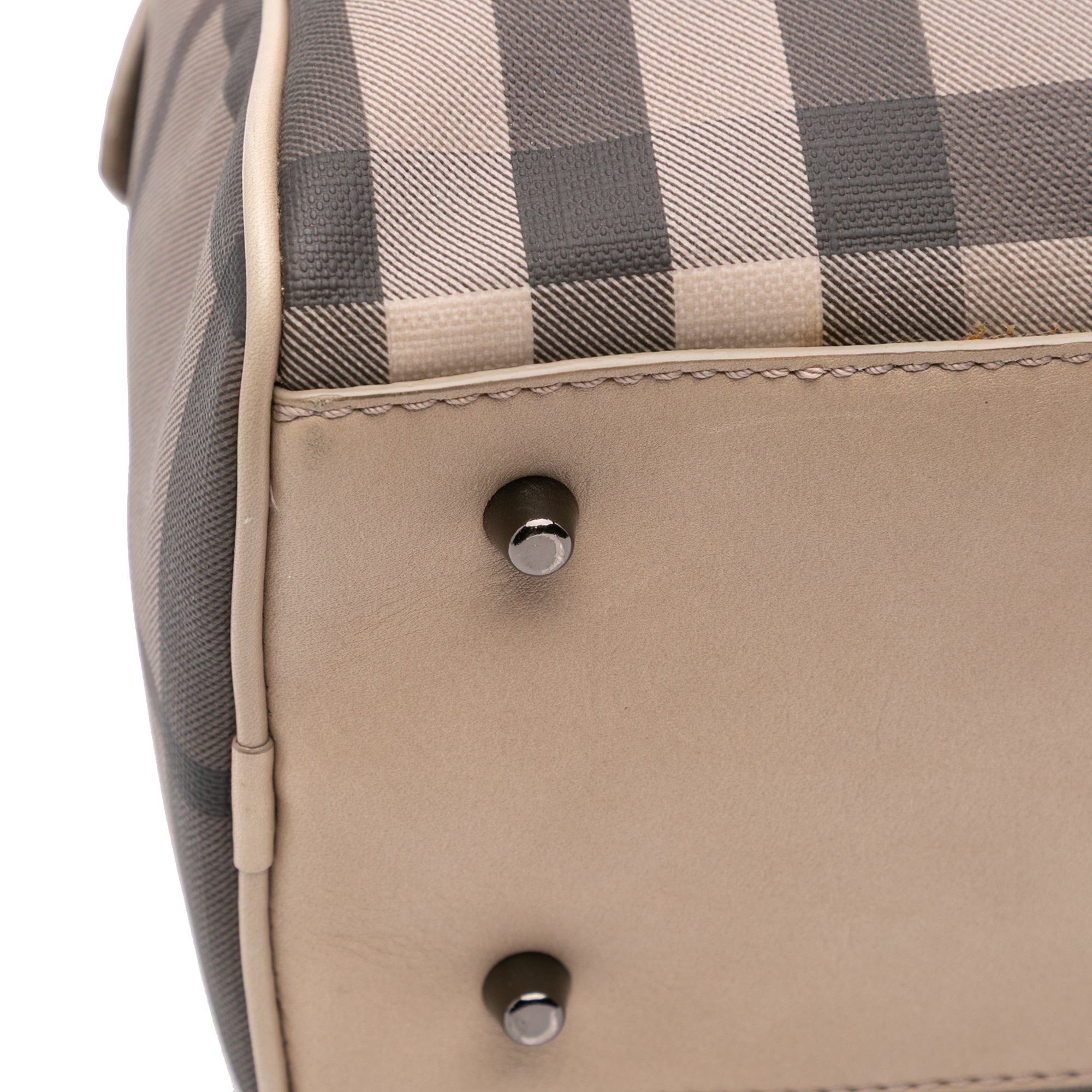 Smoke Check Coated Canvas Chester Boston Bag