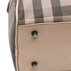 Smoke Check Coated Canvas Chester Boston Bag