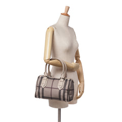 Smoke Check Coated Canvas Chester Boston Bag